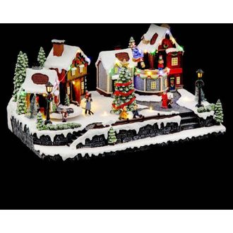 F&eacute;&eacute;ric Lights & Christmas F&eacute;&eacute;ric Lights And Christmas - Pueblo De Navidad En Calle Peatonal Con M&uacute;sica 33 Led + Transformador - Feeric Lights & Christmas