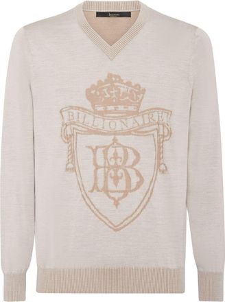 Billionaire Boys Club Silk Pullover - men - Wool/Silk - XXXXL - Neutrals