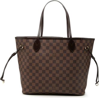 Louis Vuitton Damier Brown Pvc Leather Handbag Shoulder Bag Tote Bag (Pre-Owned)