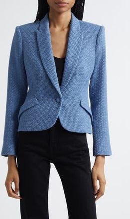 L'agence Jennah Blazer in Harbor Blue/Good Luck Chain at Nordstrom Rack, Size 14