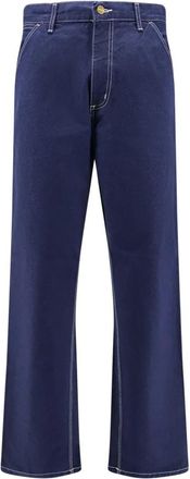 Carhartt Work in Progress Simple Pant - Heren - Regular Fit Jeans - Blauw - W33 - Katoen - Jeans