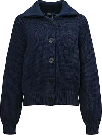 Polo Ralph Lauren Truien & Vesten, Dames, Blauw, XS, Katoen, Cardigan met lange mouwen