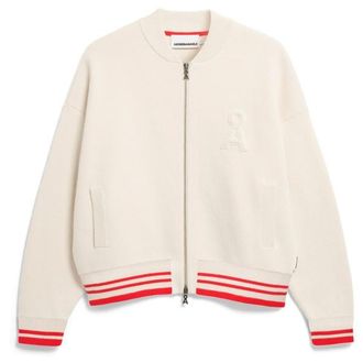 Armedangels Iconic &Aring; Bomber Jacket Freizeitjacke f&uuml;r Damen | wei&szlig;