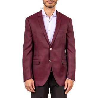 Maceoo Socrate Ascension Sport Coat in Red at Nordstrom, Size 2