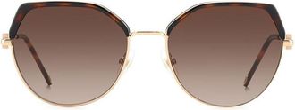 Carolina Herrera HER 0238/S LVL/HA Womens Sunglasses Gold Size 56