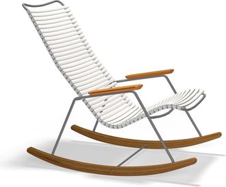 Houe CLICK Outdoor Rocking Schaukelstuhl, muted white