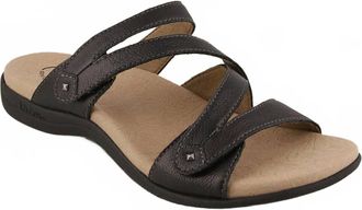 Taos Womens Double U Sandals In Black