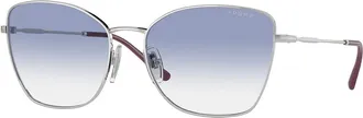 Vogue Eyewear VO4279S 323/19 Womens Sunglasses Silver Size 58