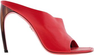 Ferragamo Nymphe X5 Nappa Leather Sandals, Size 8 B