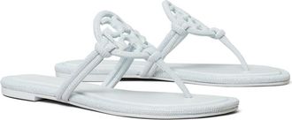 Tory Burch Miller Knotted Pav&eacute; Thong Sandal in Light Summit at Nordstrom, Size 10.5