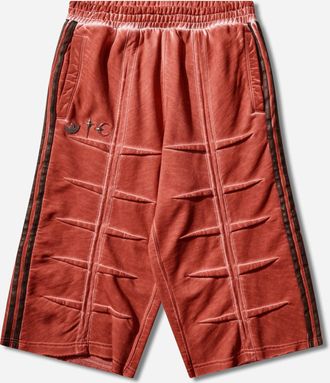 adidas Men s Thug Club Sweat Jorts Power Red