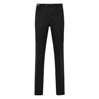 Corneliani Heren, Broeken, Zwart, Maat: 2XL Wol