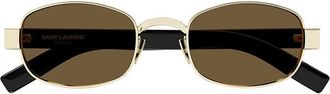 Saint Laurent SL706001 Sunglasses - Gold