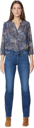 NYDJ Marilyn Straight Jeans in Presidio Womens Jeans Presidio : 10 32, Viscose/Polyester/Elastane