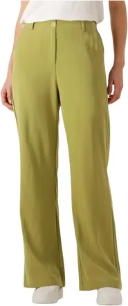 Ydence Ydence, Broeken, Dames, Groen, S, Dames Broeken Pants Solange (tall)