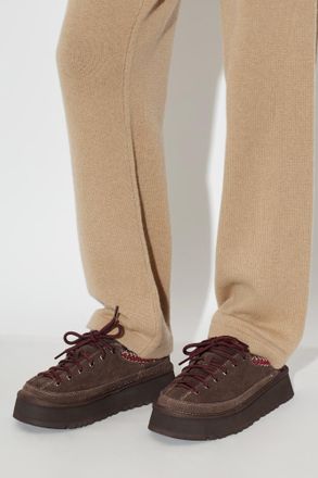UGG Heritage Lace-Up Platform Sneakers, Womens, Brown