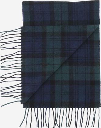 Polo Ralph Lauren Mens Wool Scarf With Logo Multicolour Scarfs