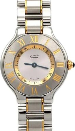 Cartier Pre-owned Watches, female, Multicolor, Size: ONE SIZE Pre-owned Vintage Wristwatch