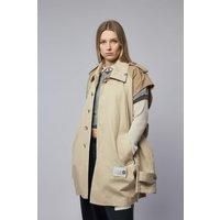 Miharayasuhiro W Sleeve Balmacaan Coat