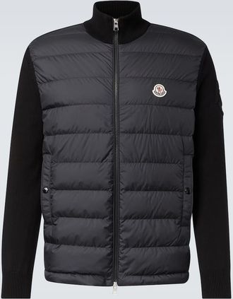 Moncler Archivio down-paneled cardigan