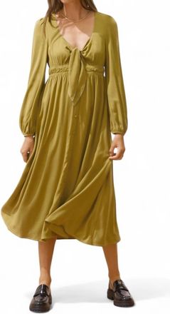 SANCIA The Chantal Dress In Avocado