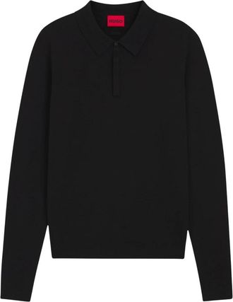 HUGO BOSS Polo - Heren - Polos - Zwart - 2XL - Polyester - Tops