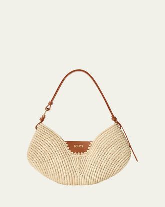 Loewe x Paulas Ibiza Swing Raffia Crossbody Bag