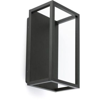 Faro Barcelona Kela Aplique De Pared Exterior Negro 70850