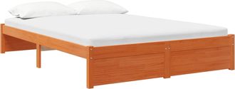 vidaXL Estructura De Cama Pino Macizo Vidaxl