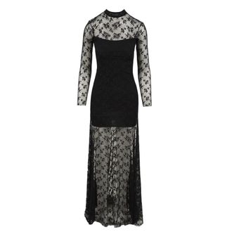 Aniye By Zwarte jurk met stijl 181332 - Dames - Maxi kleedjes - Zwart - XS - Kleedjes