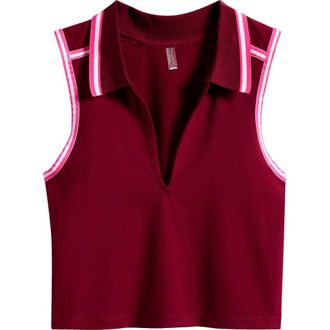 Free People FP Movement Forehand Polo in Brick at Nordstrom, Size X-Small