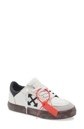 Off-white Low Vulcanized Vintage Sneaker in Light Blue - Black at Nordstrom Rack, Size 10Us / 40Eu