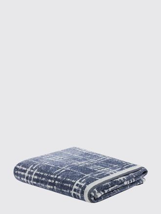 Trussardi Telo mare in spugna di cotone con motivo check