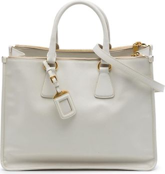 Prada Pre-owned Prada Saffiano Lux Double Zip Satchel Ladies 1N4SDKUKDZZ5TWPW