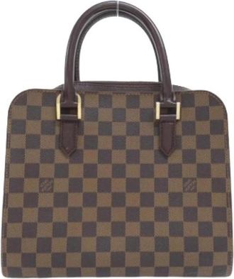 Louis Vuitton Pre-owned Handbags, female, Brown, Size: ONE SIZE Pre-owned Vintage Canvas Handbag