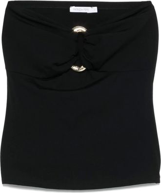 Patrizia Pepe Essential top - Zwart