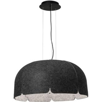 Faro Barcelona Faro Mute - Colgante Led Marr&oacute;n Gris Oscuro 36w
