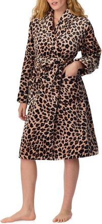 Kate Spade New York print robe in Brown Pt at Nordstrom, Size X-Small/small