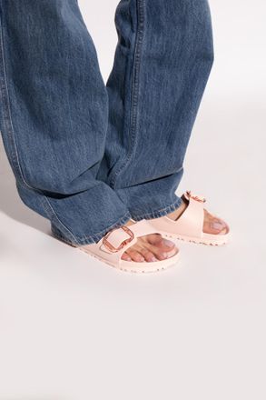 Birkenstock Arizona Big Buckle EVA Slides, Womens, Pink