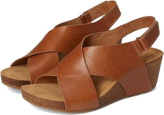 COMFORTIVA Eva Womens Sandals Sand : 6.5 M (B), Leather
