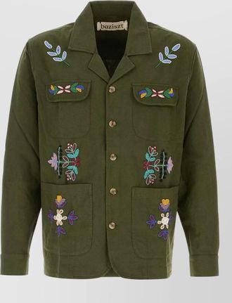 Baziszt cotton shirt jacket