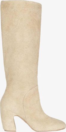 Cortana Womens Milla Knee-High Boot In Ecru