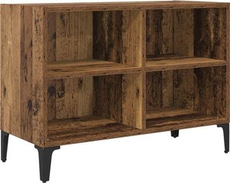 vidaXL Vidaxl - Gabinete De Tv Marr&oacute;n 69.5 X 30 X 50 Cm Madera Contrachapada