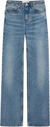 Ami Flared jeans met ritssluiting - Dames - Bootcut Jeans - Blauw - W28 - Katoen - Jeans