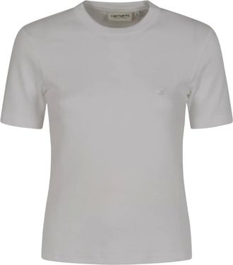 Carhartt Work in Progress Mujer, Camisetas, Blanco, Talla: XS
