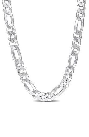 Delmar Mens Figaro Chain Necklace in Silver at Nordstrom Rack