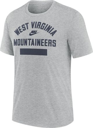 Nike West Virginia Legacy Nike Mens College T-Shirt in Grey | NJFD06GWVV-AC2