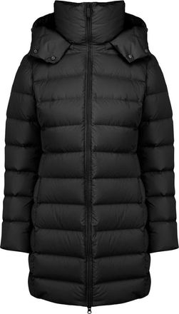Bomboogie Chaqueta Acolchada con Capucha Ajustada - Coats - Mujer - Negro - 2XL