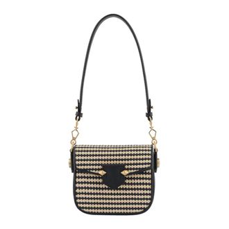 Pourchet Dames, Tassen, Blauw, Maat: ONE Size Katoen