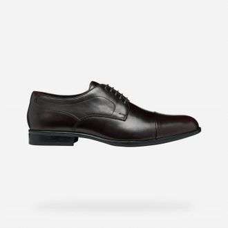 Geox Mens Iacopo Shoe In Coffee